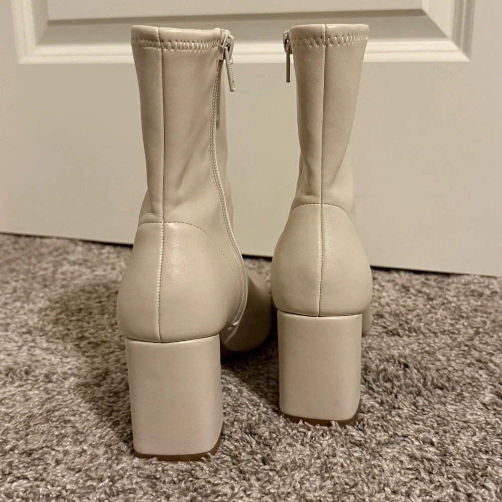 A New Day Square-Toe High Heel Boots - Picture 6 of 9